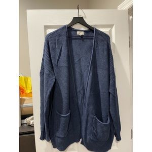 Blue Cozy Cardigan